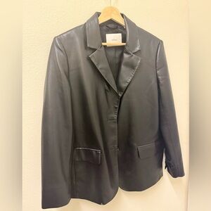 Aritzia Wilfred Memories Black Blazer